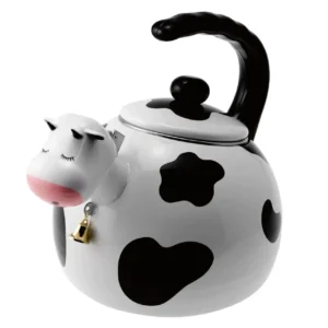 Cute Cow Whistling Tea Kettle